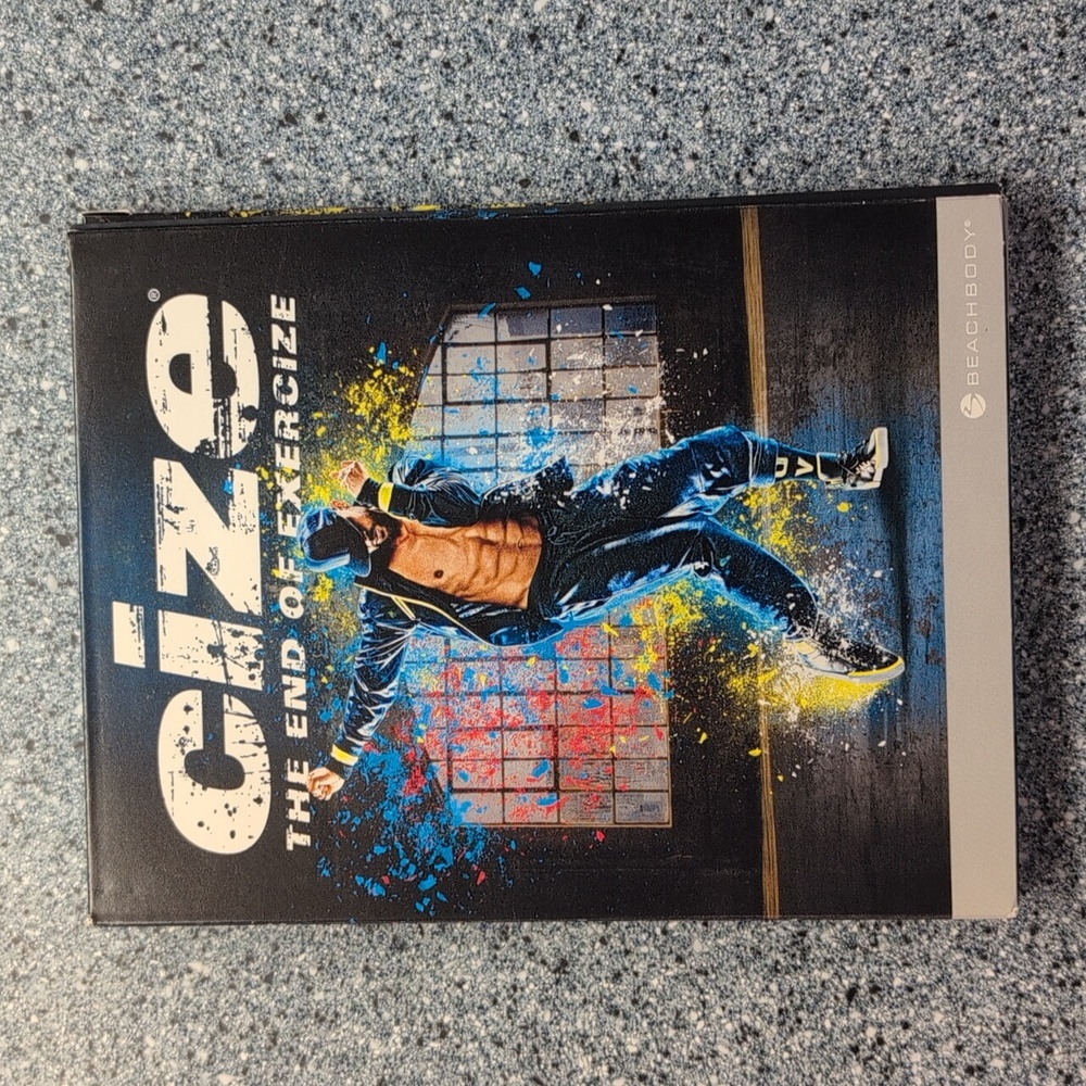 Beachbody DVD set CIZE the end of exercise
